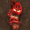 Red Gladiolus Flowers Diamond Painting