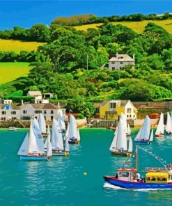 Salcombe Boats Diamond Painting