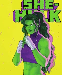 She Hulk Movie Poster Diamond Painting