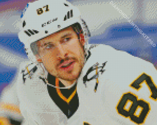 Sidney Patrick Crosby Diamond Painting