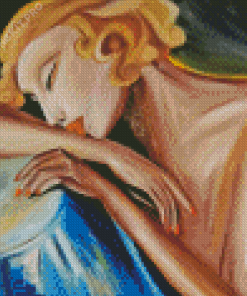 Sleeping Lady Diamond Painting