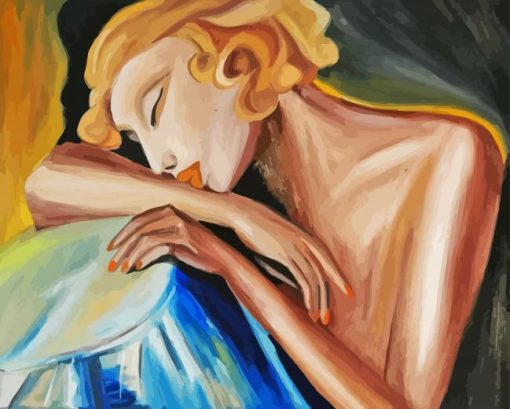 Sleeping Lady Diamond Painting