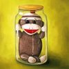 Sock Monkey Diamond Painting