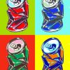 Soda Cans Illustration Diamond Painting