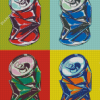 Soda Cans Illustration Diamond Painting