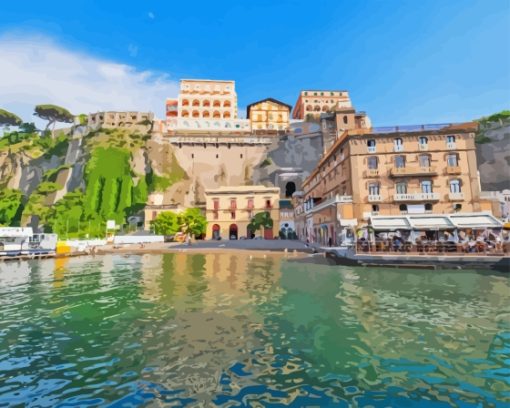 Sorrento Italy Along Coast Diamond Painting