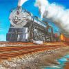 Steam Locomotive Diamond Painting