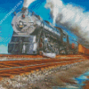 Steam Locomotive Diamond Painting