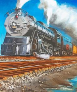 Steam Locomotive Diamond Painting