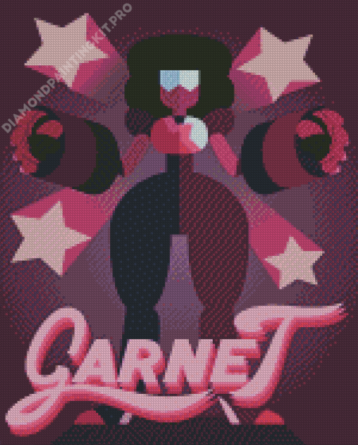 Steven Universe Garnet Poster Diamond Painting