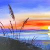 Sunrise On Beach Art Diamond Painting