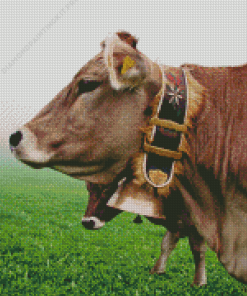Swiss Cow Diamond Painting