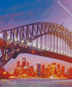 Sydney Harbor Bridge Diamond Painting