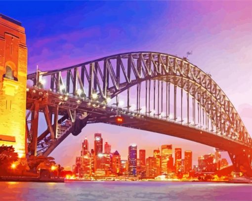 Sydney Harbor Bridge Diamond Painting