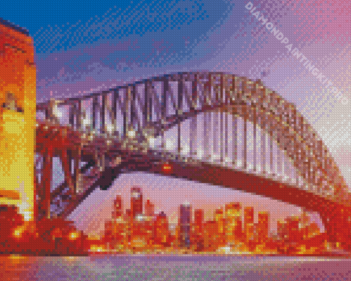 Sydney Harbor Bridge Diamond Painting