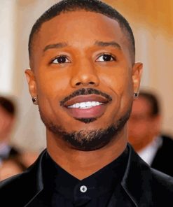 The American Michael B Jordan Diamond Painting