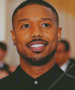 The American Michael B Jordan Diamond Painting