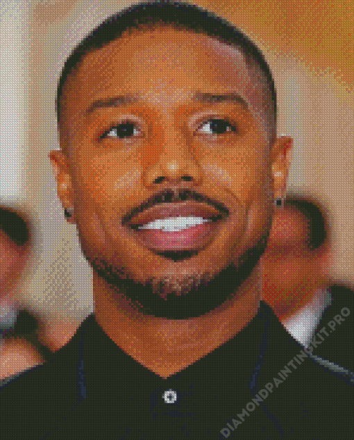 The American Michael B Jordan Diamond Painting