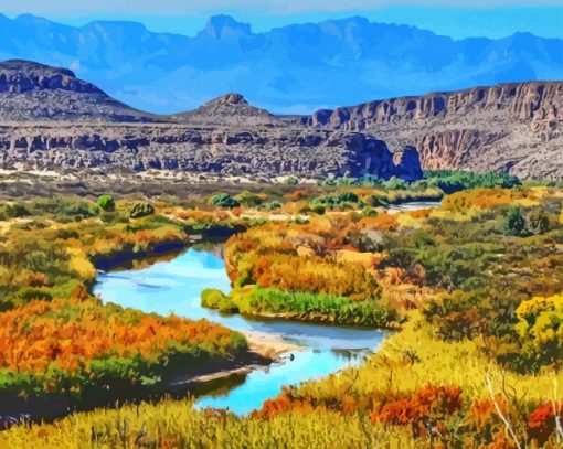 The Big Bend National Park Diamond Painting