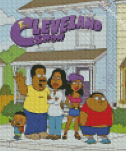 The Cleveland Show Poster Diamond Painting