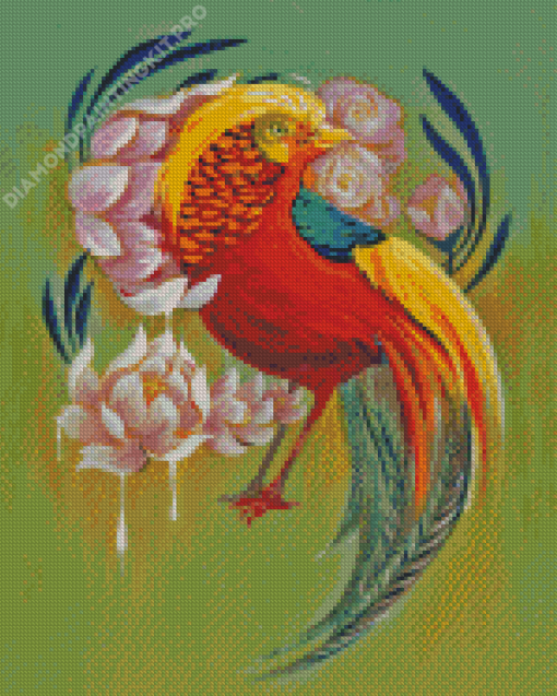 The Golden Pheasant Diamond Painting