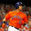 The Houston Astros Player Michael Brantley Diamond Painting