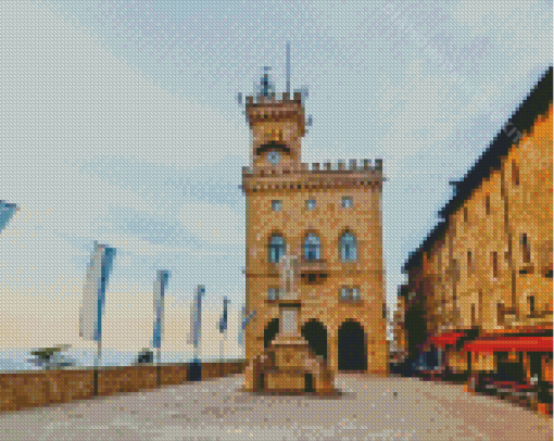 The Liberty Square San Marino Diamond Painting