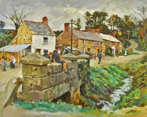 The Old Bridge Of Relebbus Stanhope Diamond Painting