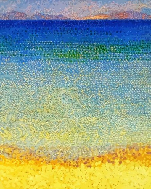 The Iles D Or By Henri Edmond Cross Diamond Painting