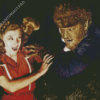 The Wolf Man 1941 Horror Diamond Painting