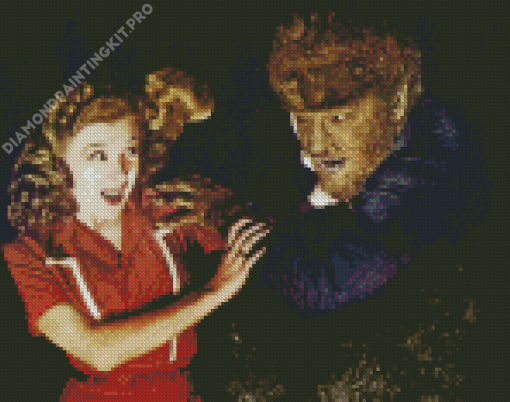 The Wolf Man 1941 Horror Diamond Painting