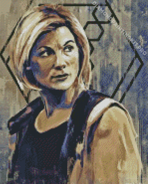 Thirteenth Doctor Art Diamond Painting