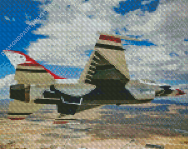 Thunderbird Jet Diamond Painting
