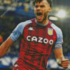 Tyrone Mings Aston Villa Diamond Painting