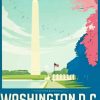 USA Washington Monument Poster Diamond Painting