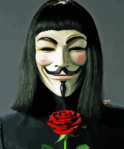 V For Vendetta Diamond Painting