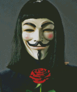 V For Vendetta Diamond Painting