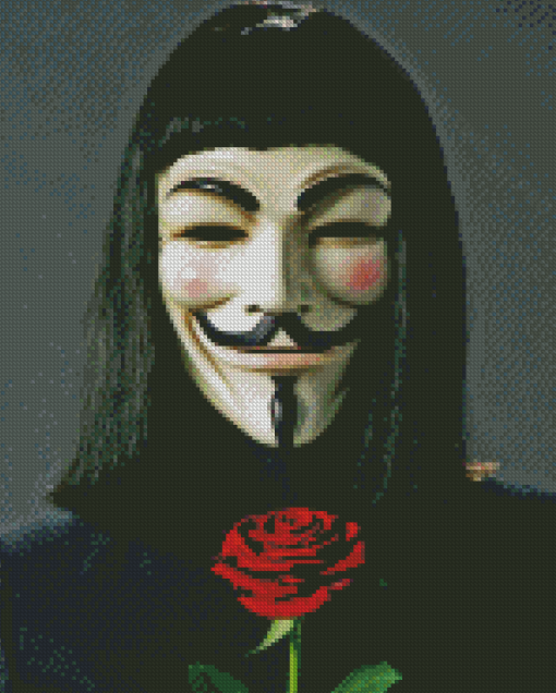 V For Vendetta Diamond Painting