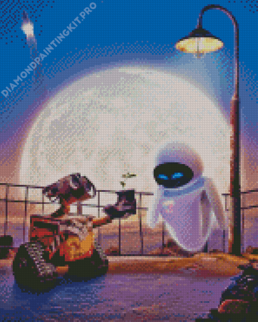 Wall E Diamond Painting