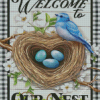 Welcome To Our Nest Diamond Painting