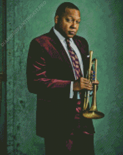 Wynton Marsalis Diamond Painting