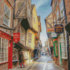 York Shambles Street Diamond Painting