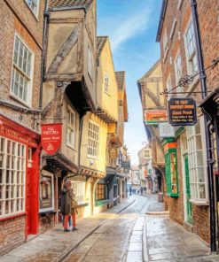 York Shambles Street Diamond Painting