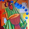 Yoruba Drummer Art Diamond Painting