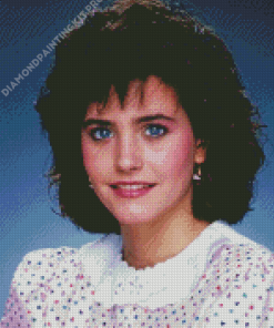 Young Actress Courteney Cox Diamond Painting