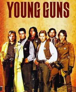 Young Guns Poster Diamond Painting