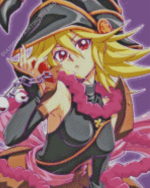 Yu Gi Oh The Dark Magician Girl Diamond Painting