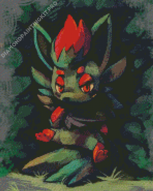 Zorua Art Diamond Painting