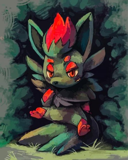 Zorua Art Diamond Painting