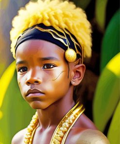 Zulu Boy Diamond Painting